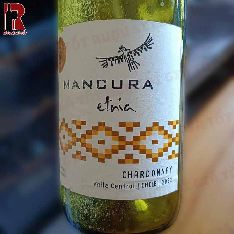 Mancura Etnia Chardonnay khá dễ uống và phù hợp đi kèm với nhiều món ăn