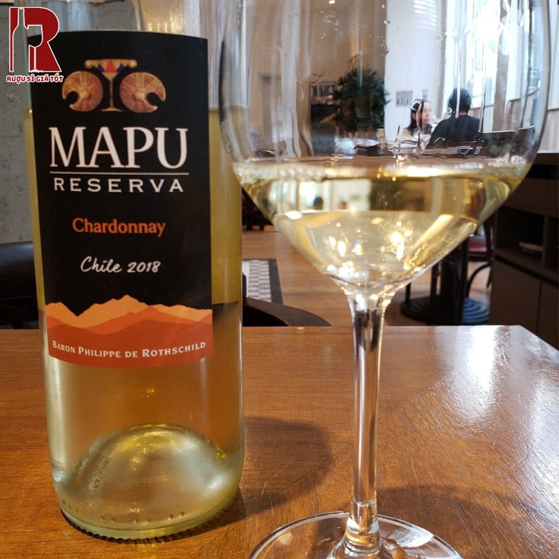 Quy trình sản xuất các chai Mapu Reserva Chardonnay phức tạp và kĩ lưỡng