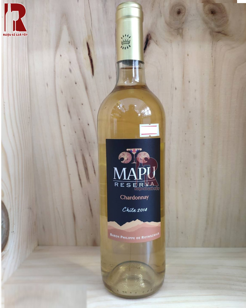 Chai Mapu Reserva Chardonnay là thức uống hoàn hảo để đi kèm với nhiều loại thức ăn