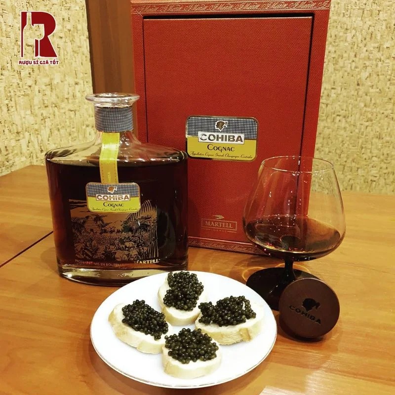 Rượu Martell Cohiba có hương vị đậm đà và cân bằng hoàn hảo