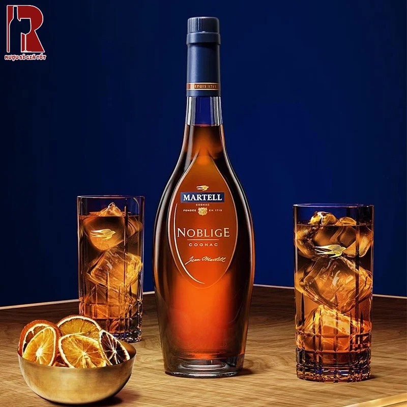 Rượu Martell Noblige sở hữu hương thơm độc đáo, độ mạnh vừa phải và dư vị tinh tế