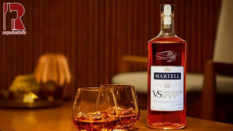 Rượu&nbsp;Martell VS nổi bật với hương trái cây mềm mại và đầy phong phú