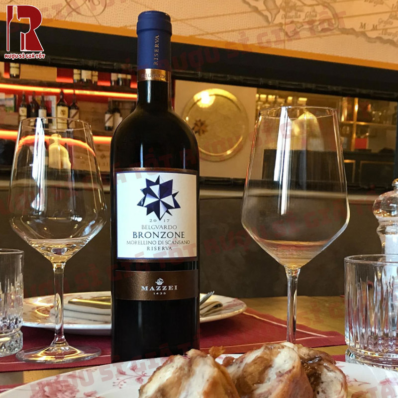 Mua vang Mazzei Belguardo Tirrenico Maremma Toscana Rosso DOC giá rẻ