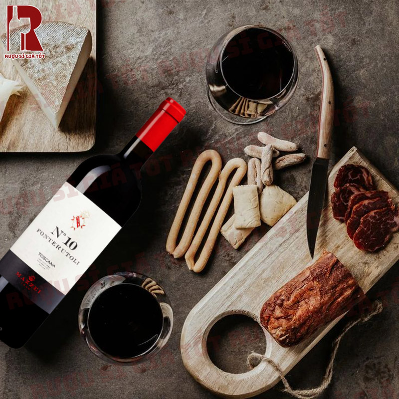 Giá rượu vang Mazzei No 10 Fonterutoli Toscana bao nhiêu?