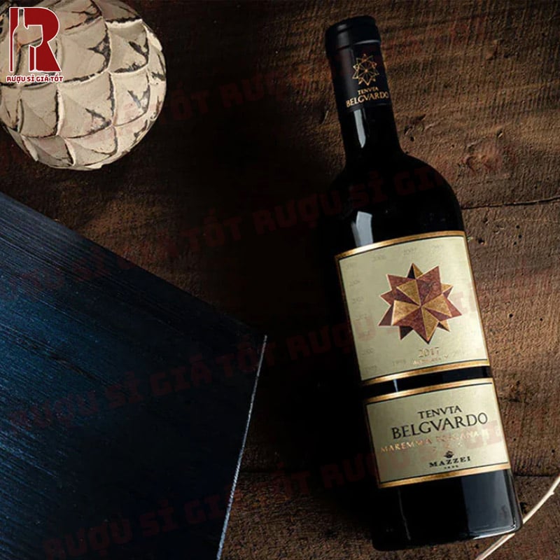 Giá rượu vang Mazzei Tenuta Belguardo Maremma Toscana Rosso Riserva bao nhiêu?