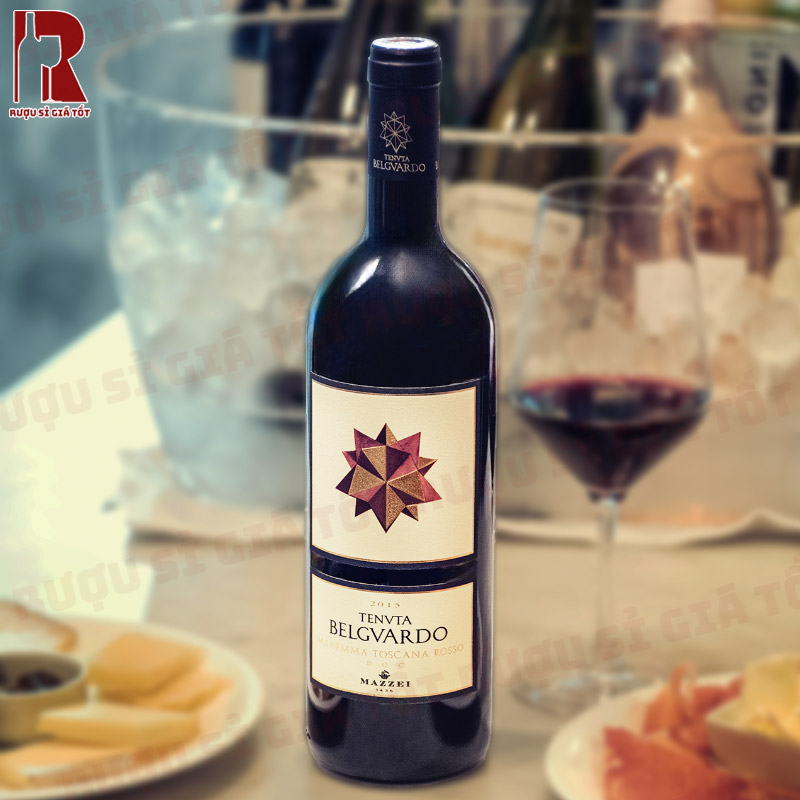 Kết hợp món ăn khi uống rượu Mazzei Tenuta Belguardo thế nào?