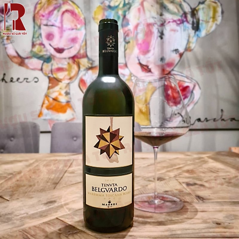 Mua rượu vang Mazzei Tenuta Belguardo Maremma Toscana Rosso Riserva giá rẻ ở đâu?