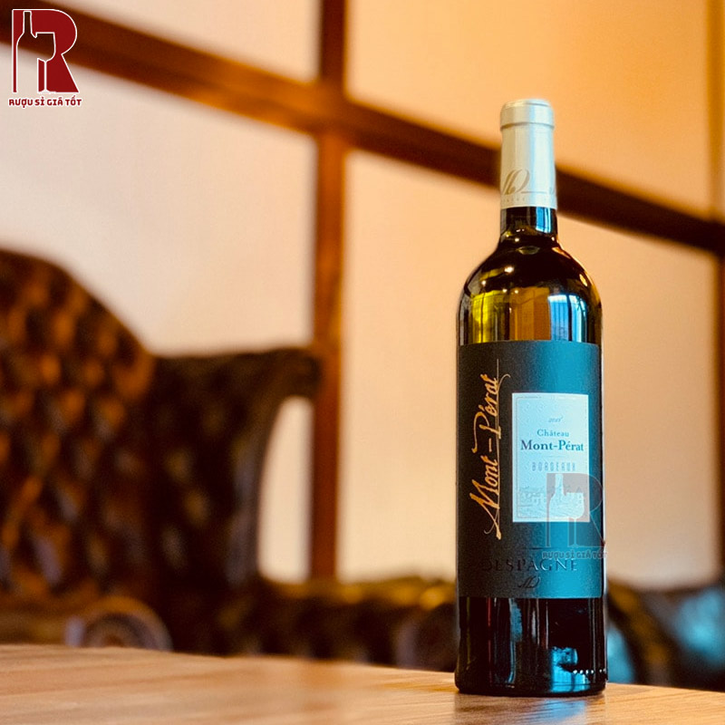 Vang Chateau Mont Perat Bordeaux Blanc phù hợp cho nhiều món ăn