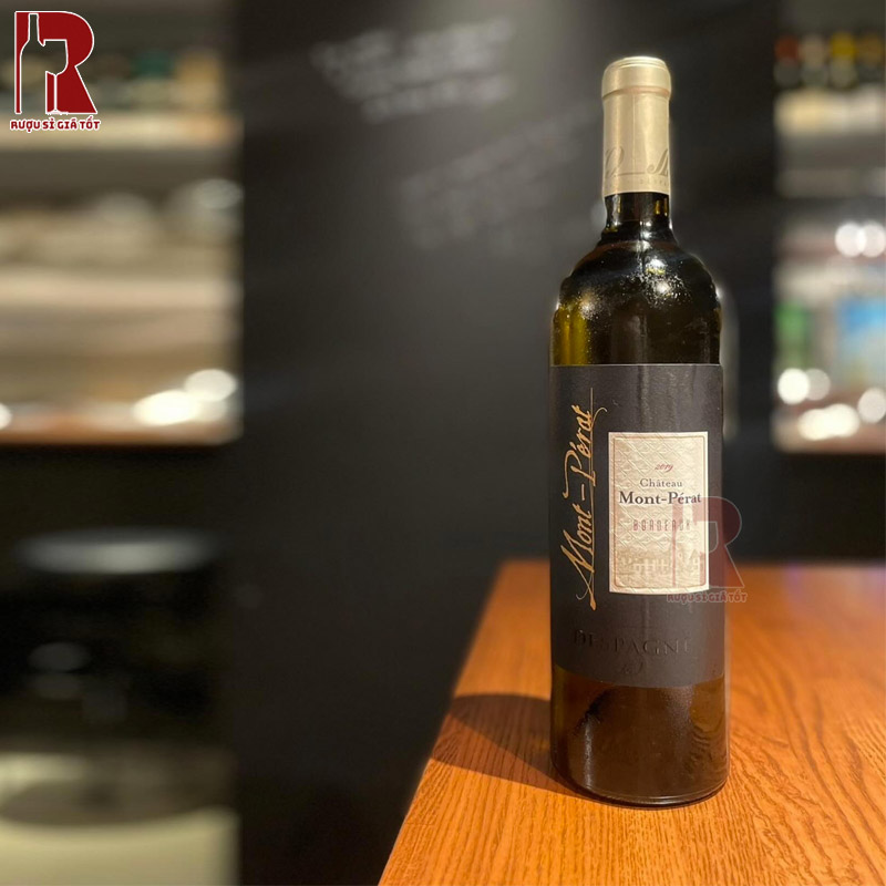 Vang Chateau Mont Perat Bordeaux Blanc với vị rượu độc đáo, đặc trưng