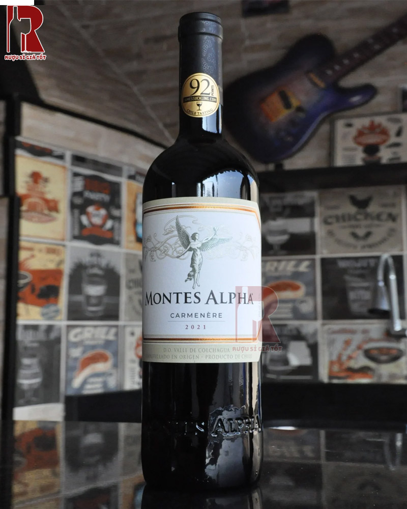 Vang Montes Alpha Carmenere đem đến sự hòa quyện của truyền thống và hiện đại