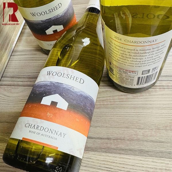 Mùa hè uống rượu vang trắng Woolshed Chardonnay thích nhất