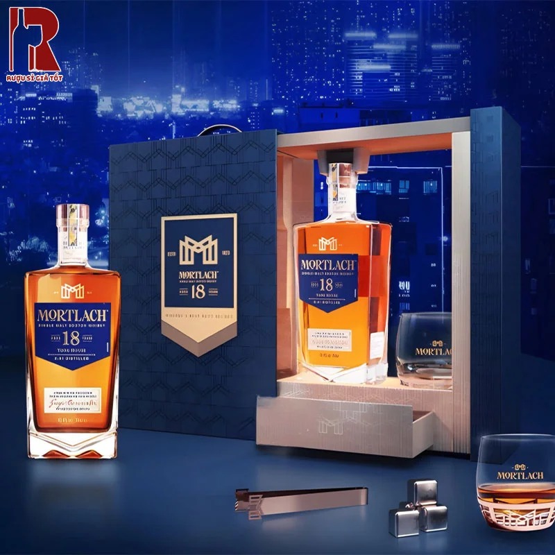 Rượu Whisky Mortlach 18 Năm – Hộp Quà Rượu Tết 2024 có hương vị sâu lắng, đậm đà