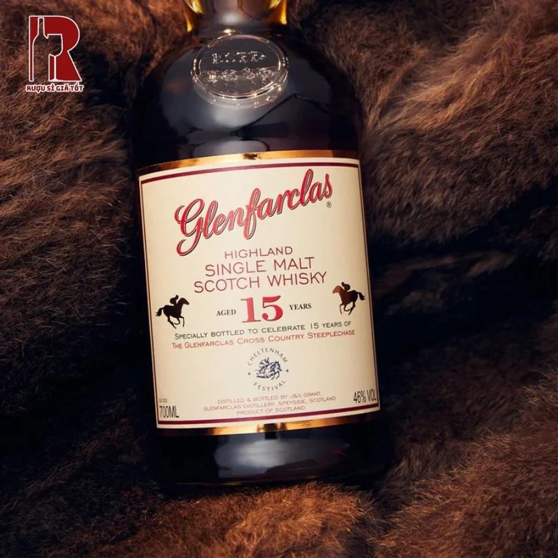 Glenfarclas 15 Year Old cao cấp với vị rượu tinh tế và đậm đà