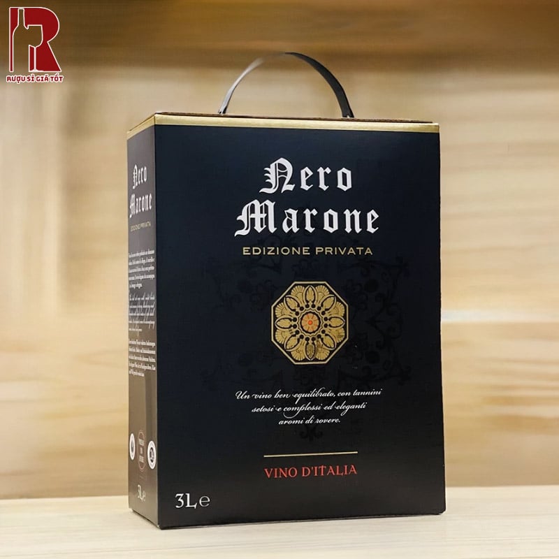 Rượu Nero Marone Edizione Privata với hương vị đậm đà