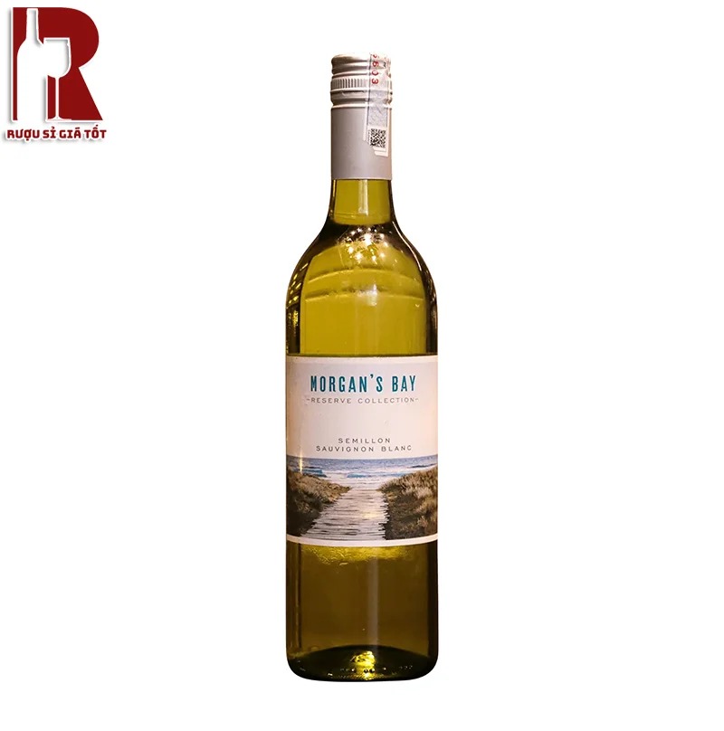 Rượu vang trắng Úc Morgan's Bay Semillon Sauvignon Blanc có trải nghiệm vị rượu phong phú và đậm mùi trái cây tươi sáng