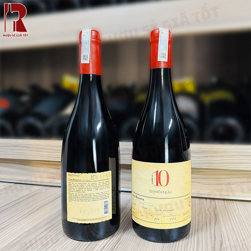 Ocho 10 Gran Reserva Syrah - Di Sản Từ Thung Lũng Limarí