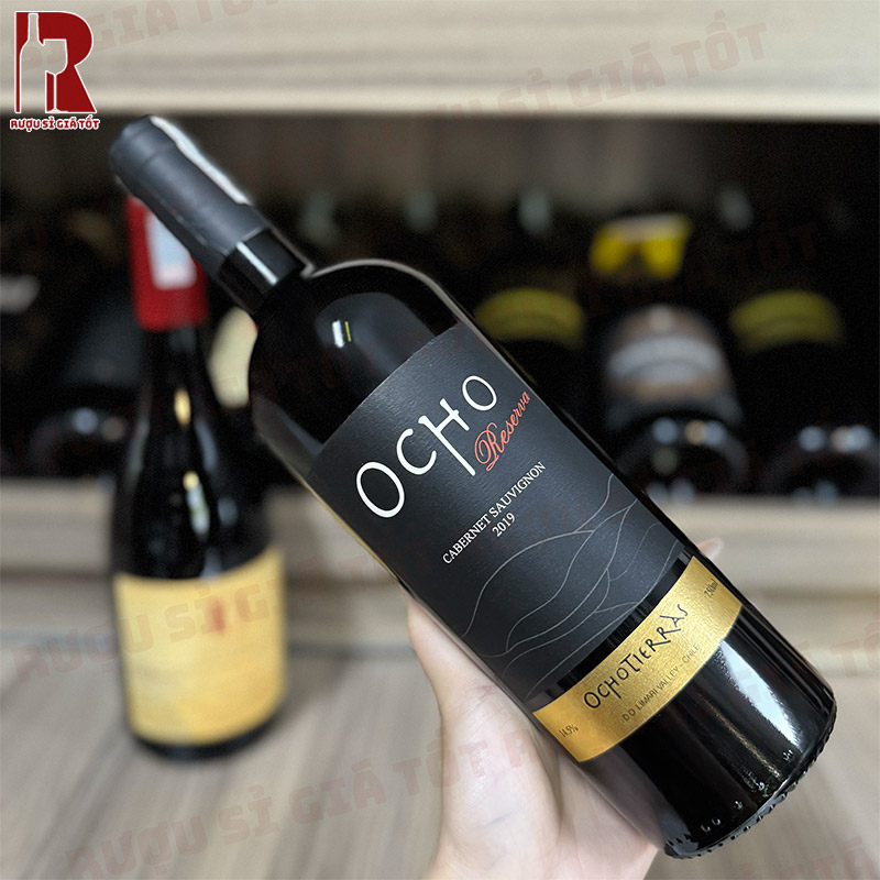 Vang Chile Đỏ Ocho Reserva Cabernet Sauvignon - Tinh Hoa Từ Thung Lũng Limarí