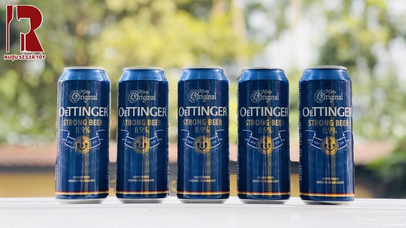 Bia Đức Oettinger Strong Beer Nặng đậm đà và thơm mùi lúa mạch