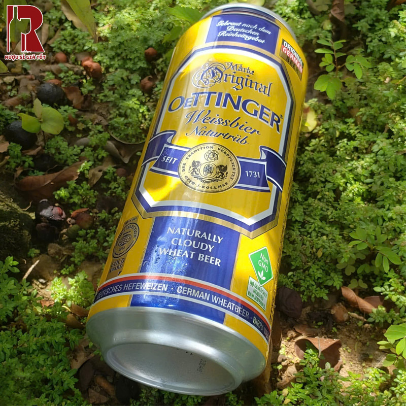 Bia Đức Oettinger Weissbier Béo có hương vị đậm đà và mềm mượt