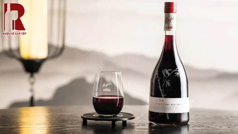 Penfolds Bin 518 Spirited Wine có tổng thể rượu mượt mà, hài hòa vị giác