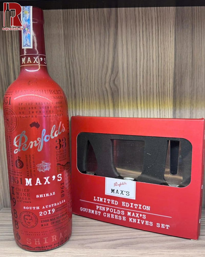 Penfolds Max’s Shiraz đến từ một trong những thương hiệu rượu vang có tầm ảnh hưởng nhất nước Úc