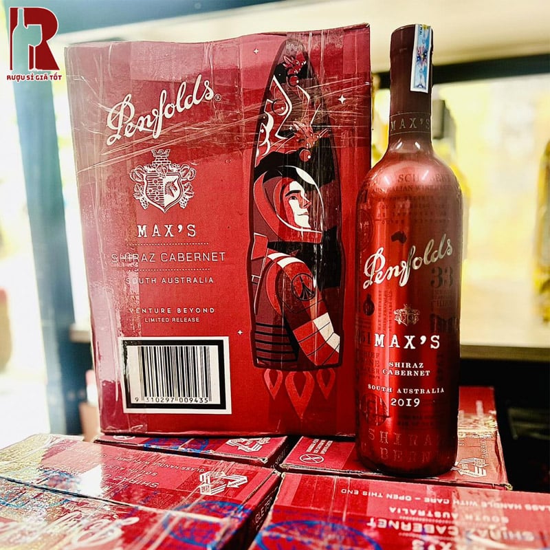 Penfolds Max’s Shiraz Cabernet Sauvignon đem đến hương trái cây tươi mát