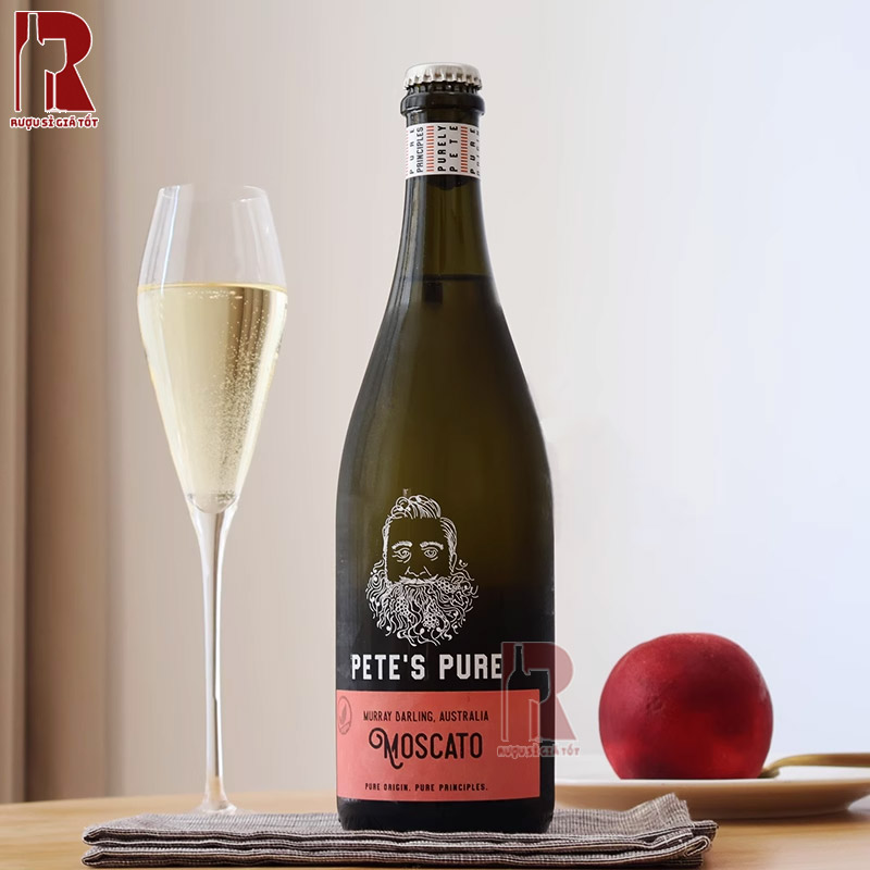 Petes Pure Moscato là thức uống hoàn hảo cho các buổi tiệc nhẹ, hoặc các buổi ăn hàng ngày