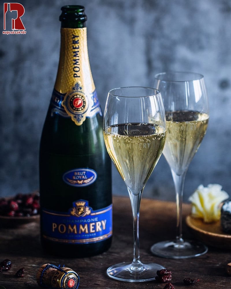 Trải Nghiệm Thưởng Thức Rượu Champagne Pommery Brut Royal
