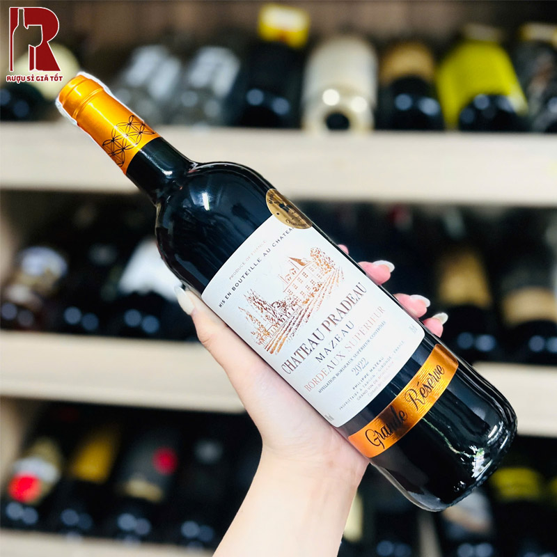 Trải Nghiệm Thưởng Thức Chateau Pradeau Mazeau Bordeaux Superieur