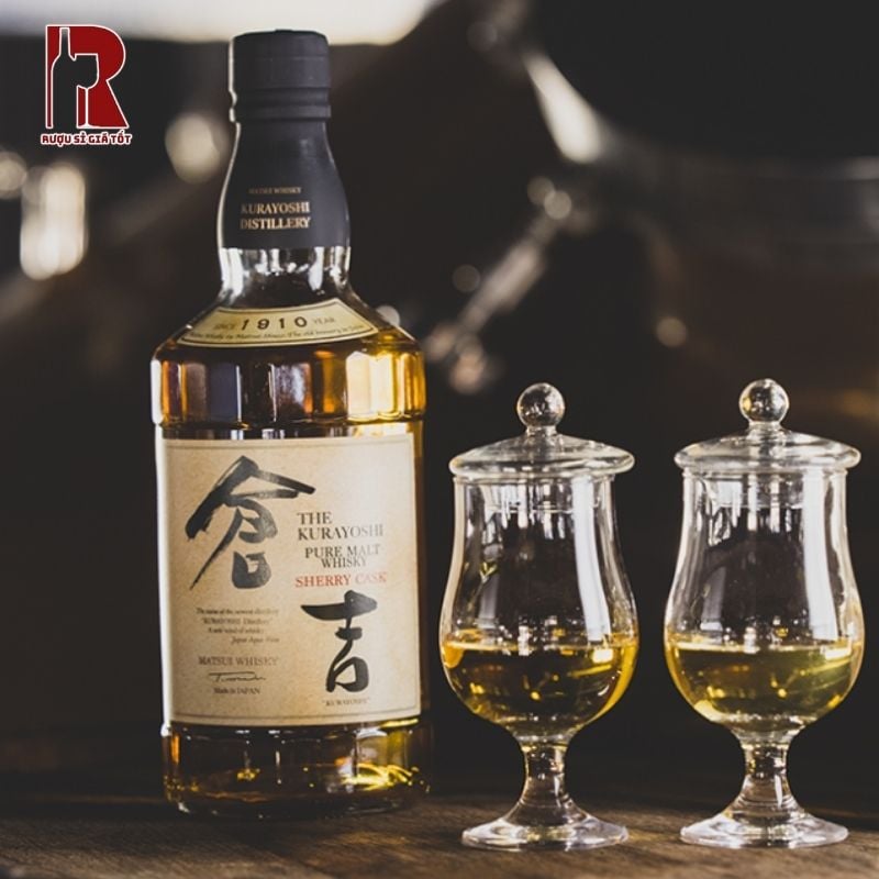 Rượu Matsui Kurayoshi Pure Malt Sherry Cask Whisky Nhật