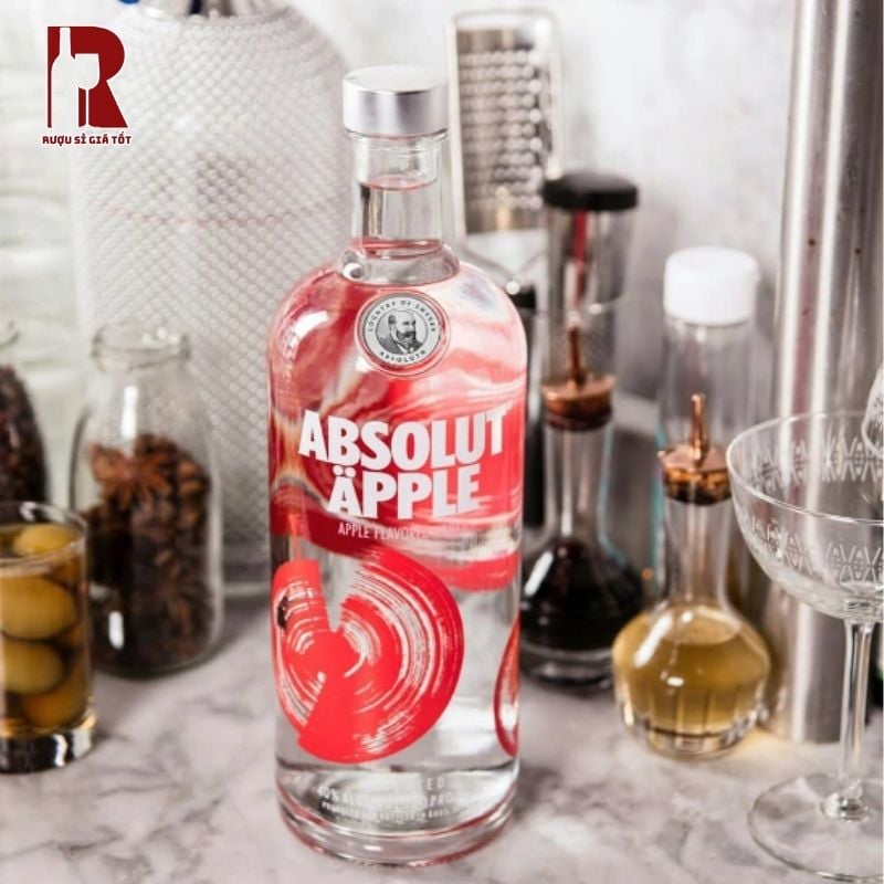 Cách thưởng thức và sử dụng rượu vodka Absolut Apple giúp rượu đạt điểm hương vị tốt nhất