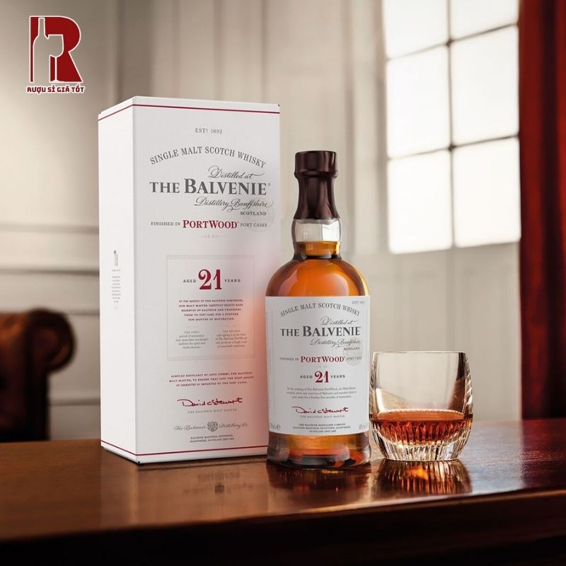 Balvenie 21 Năm sẽ đem đến trải nghiệm rượu đậm vị mạch nha truyền thống