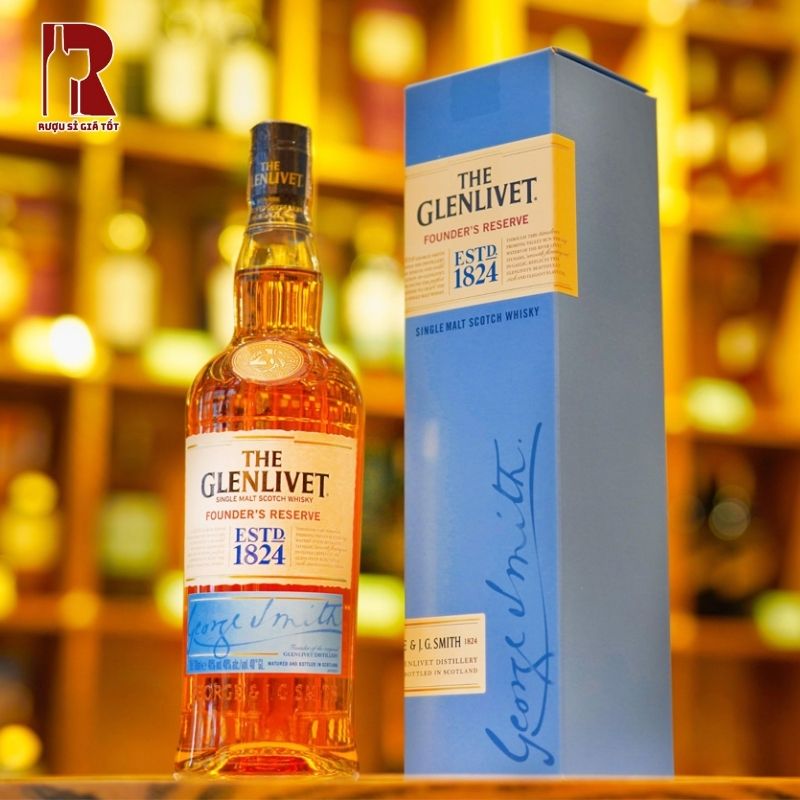 Quy trình sản xuất phức tạp trong mỗi chai Glenlivet Founder's Reserve Cognac Casks
