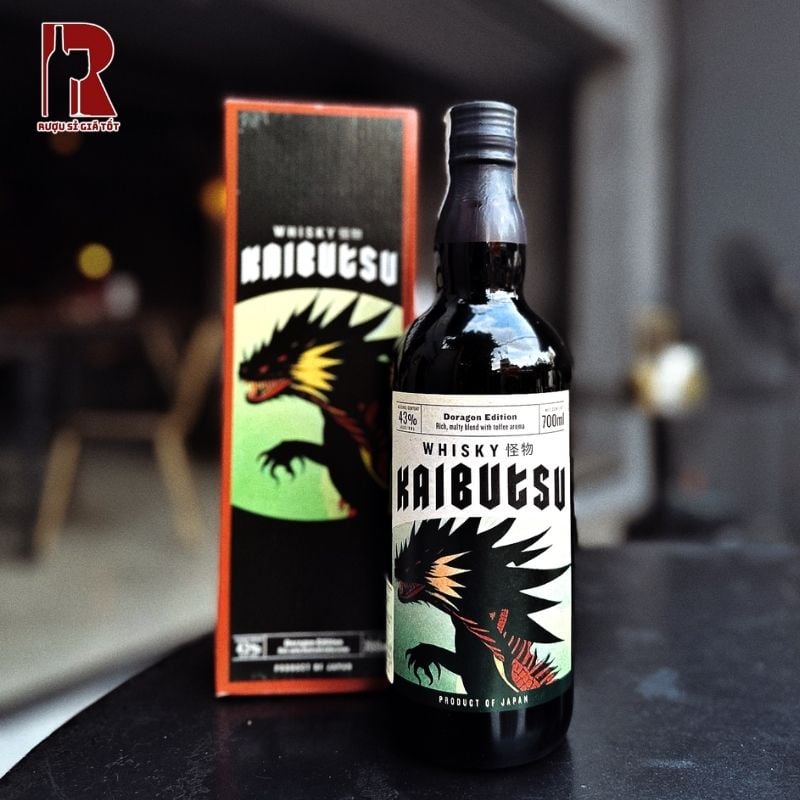 Rượu Kaibutsu Doragon Edition Whisky Nhật
