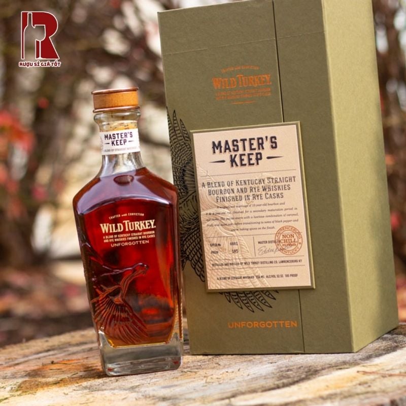 Wild Turkey Master's Keep Unforgotten sang trọng và cổ điển