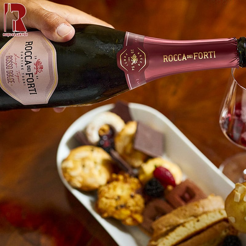 Vang Nổ Rocca Dei Forti Rosso Dolce - Bản Giao Hưởng Ngọt Ngào Từ Ý