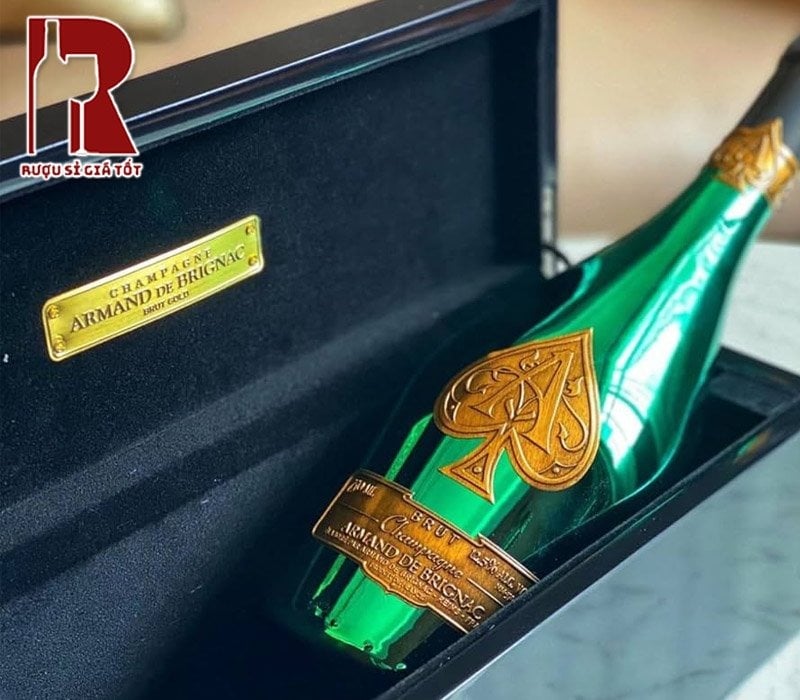 Champagne Armand de Brignac Brut Green chính hãng