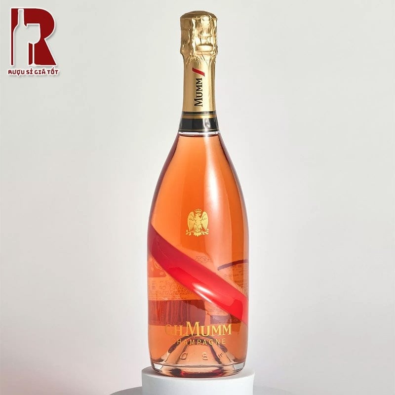 Mua rượu Champagne G.H Mumm Rose giá tốt
