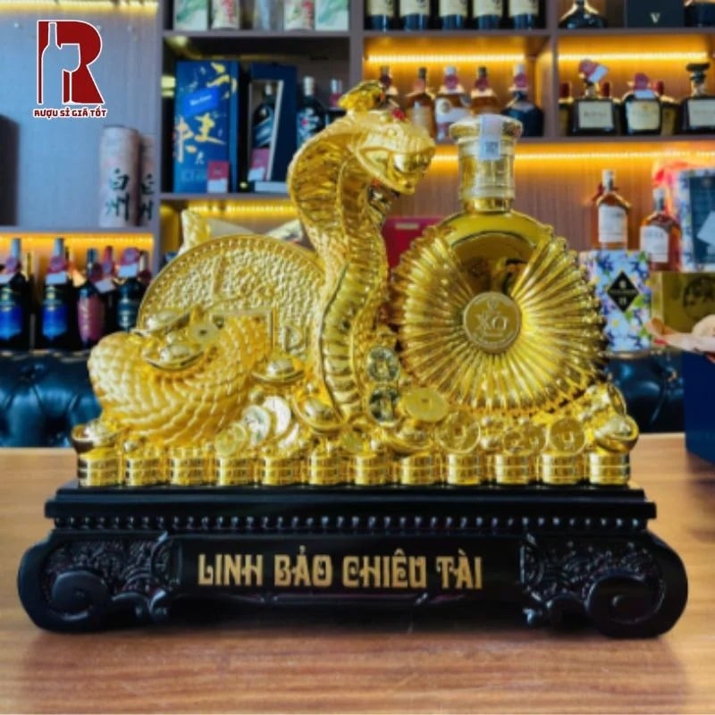 Rượu rắn Linh Bảo Chiêu Tài Gold có vị mượt mà, nhẹ nhàng nhưng vẫn sâu sắc