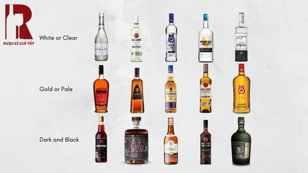 Những cách phân loại rượu rum phổ biến