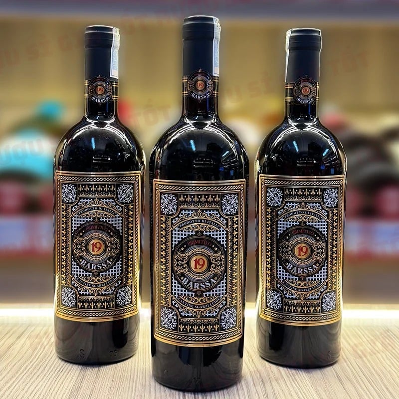 Rượu Vang Ý Đỏ Barssa Primitivo mang đậm dấu ấn vùng Puglia
