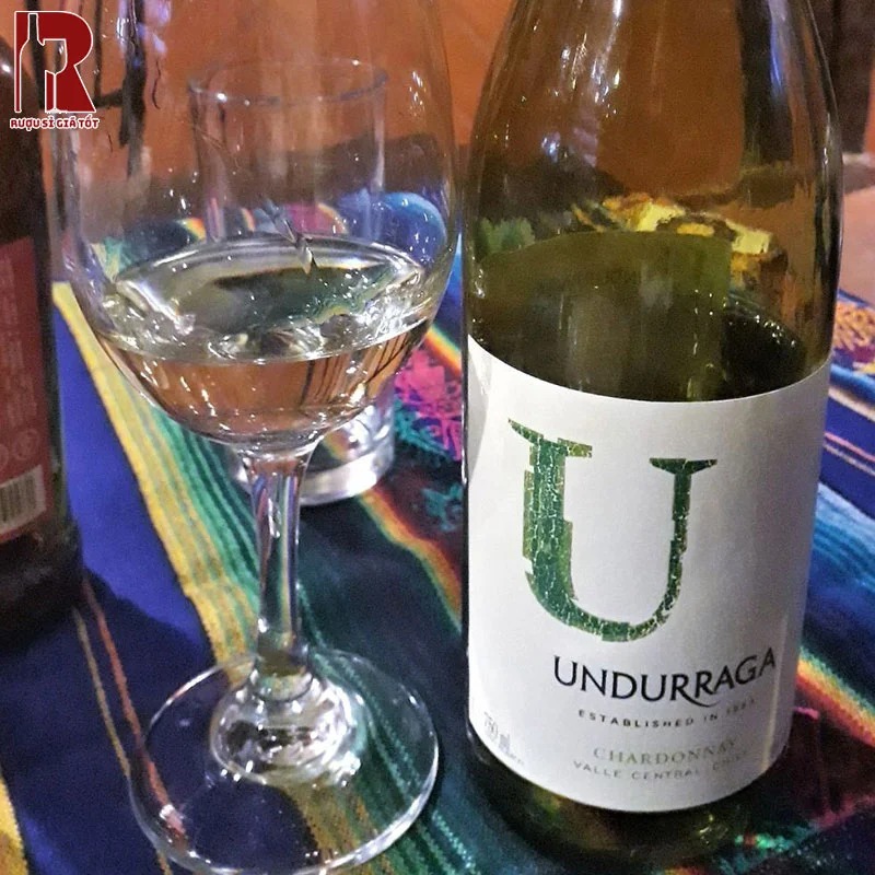Rượu vang trắng Chile Undur Varietal Chardonnay mang theo nhiều tầng hương thơm phức tạp