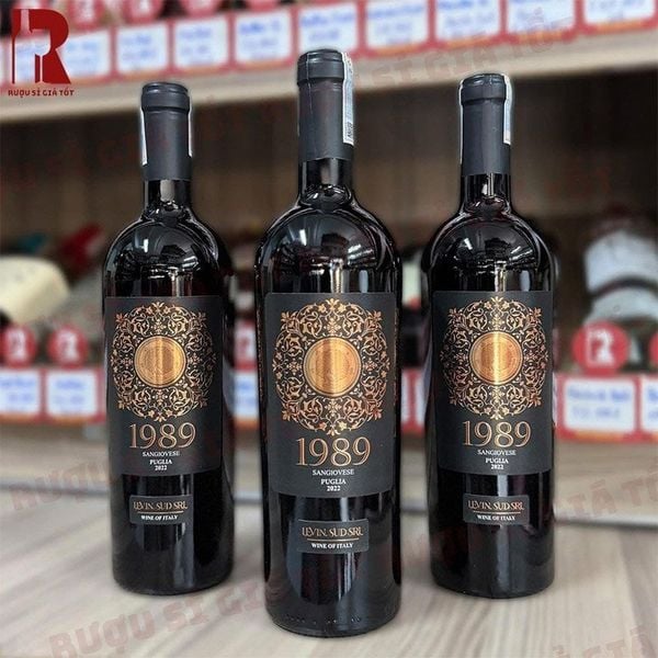 Ưu đãi rượu vang 1989 giá tốt nhất tầm giá 200K tại shop Rượu Sỉ