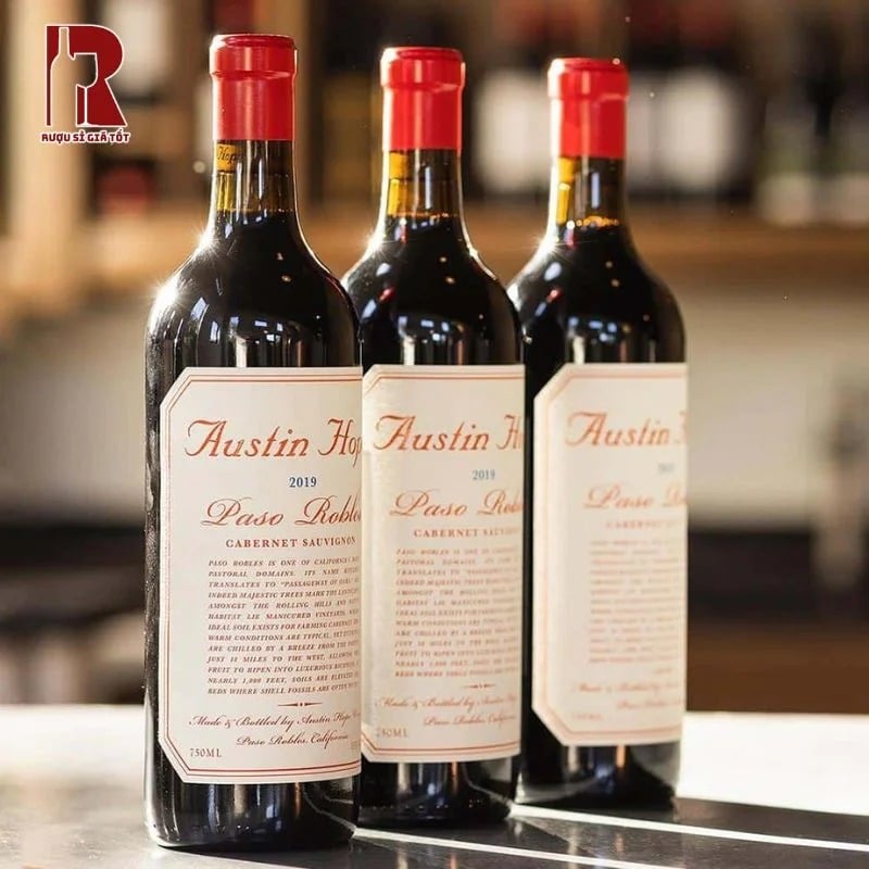 Rượu vang Austin Hope Cabernet Sauvignon và quy trình sản xuất phức tạp