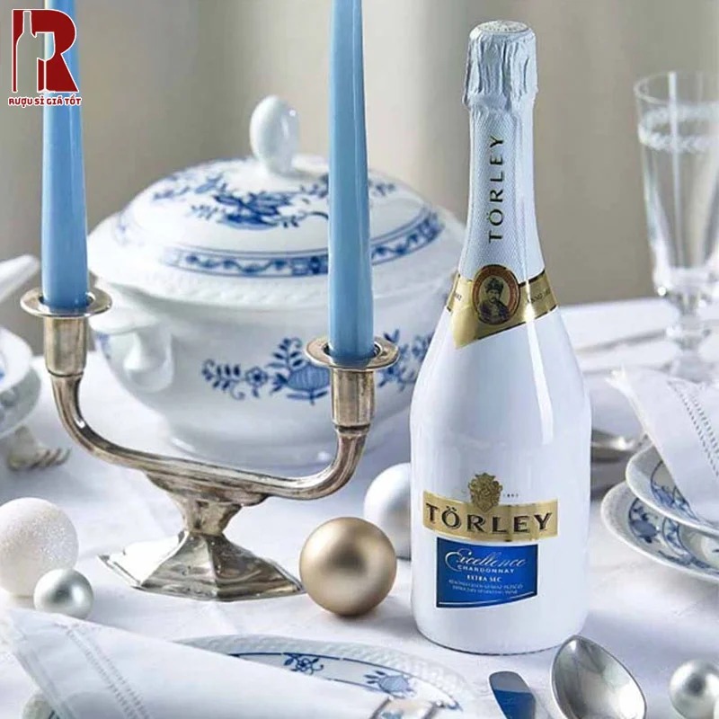 Rượu Torley Chardonnay Extra Sec hoàn hảo về cả hình thức bên ngoài và chất lượng bên trong