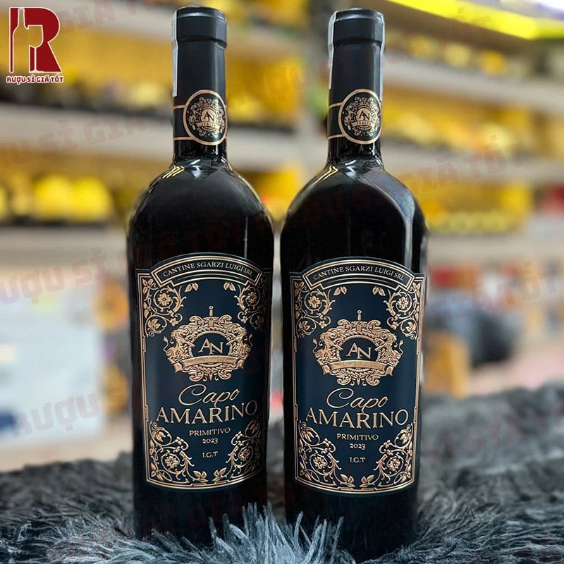 Mua vang Ý giá tốt Capo Amarino Primitivo IGT