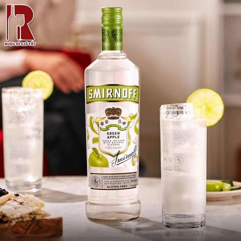 Rượu vodka Smirnoff có bao nhiêu vị