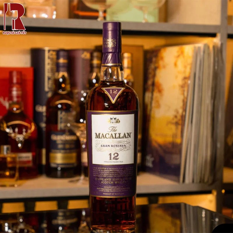 Vị ngọt nhẹ và đậm đà trong từng chai Macallan 12 Năm Gran Reserva sẽ khiến quý khách phải lưu luyến