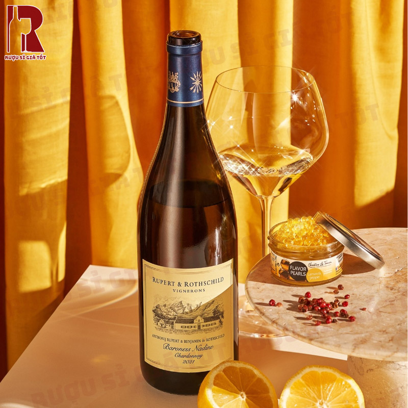 Rượu Vang Mỹ Trắng Rupert Rothschild Baroness Nadine Chardonnay cao cấp