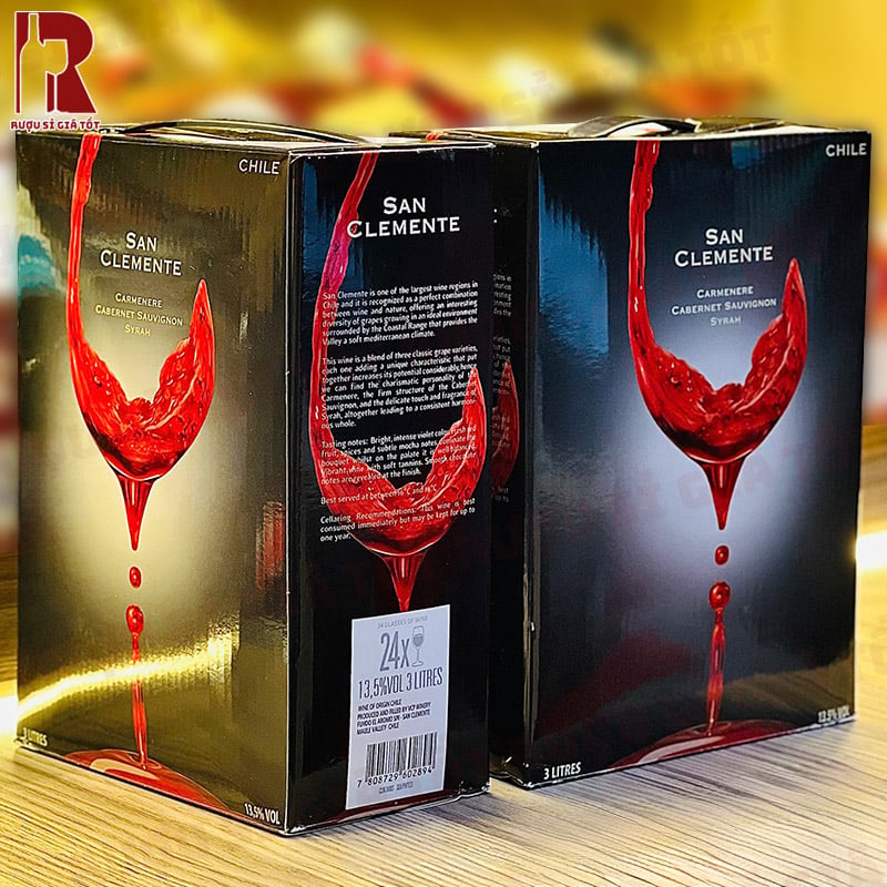 Hương vị vang San Clemente Blend đậm đà, mượt mà